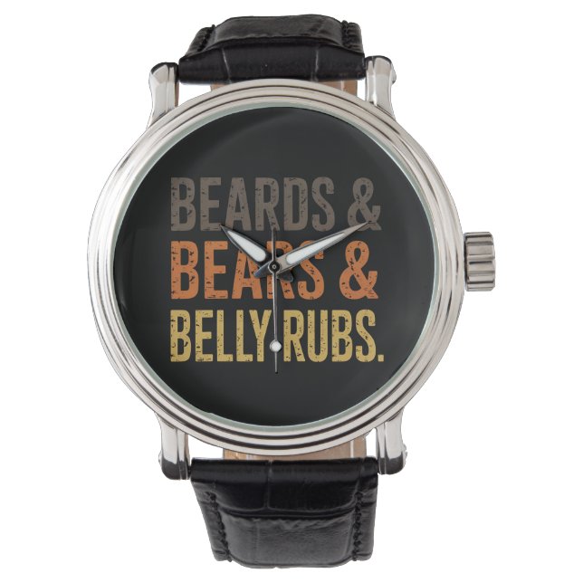 Montre Ours Ours Belle Brouille LGBTQ Gay pride Ally (devant)