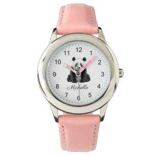 Montre Ours Panda Mignon Branché Personnalisé
