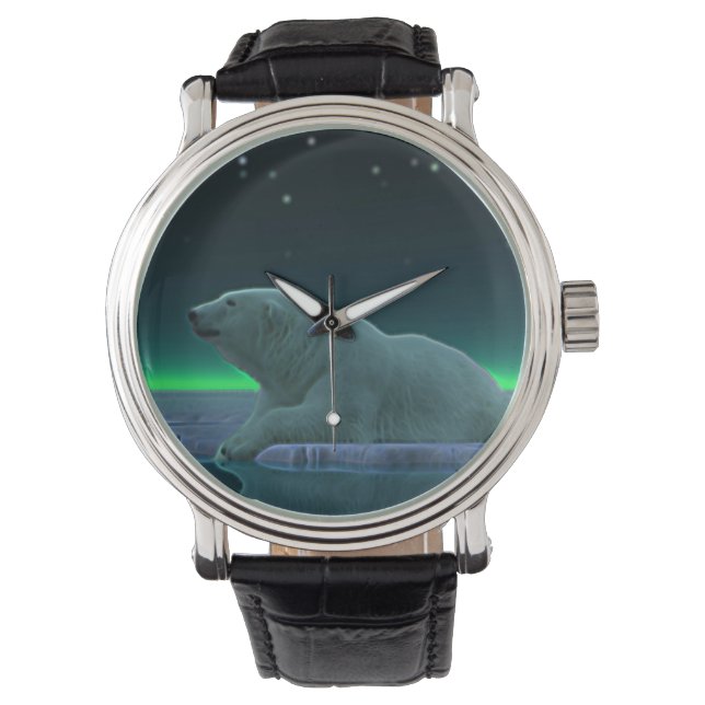 Montre Ours polaire à bord de glace (devant)