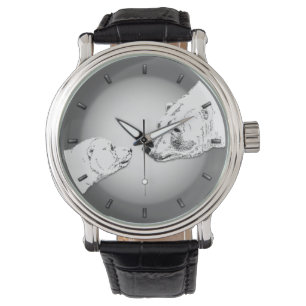 Montre Ours polaire Observateur Faune Art Ours Ours Montr
