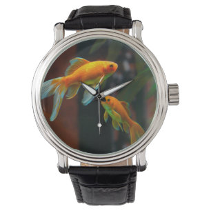 Montre Paires du poisson rouge chanceux
