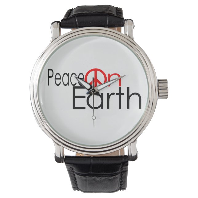 Montre Paix sur Terre (devant)