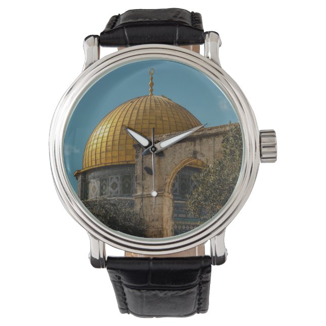Montre Palestine, mosquée Al-Aqsa (devant)