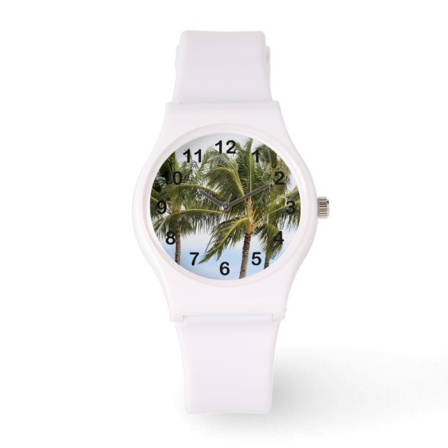 Montre Palmiers à Kauai (Recto)