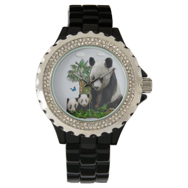 Montre Panda Bears (devant)
