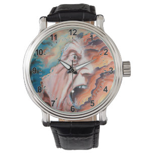 Montre Panic Waves peinture à l'huile