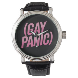 Montre Panique gay protestation LGBTQ Fierté