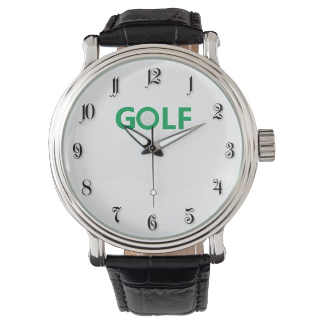 Montre Panneau de golf (devant)