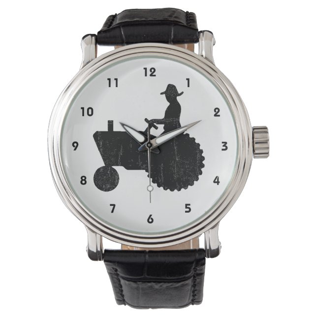 Montre Panneau de l'agriculteur sur tracteur (devant)