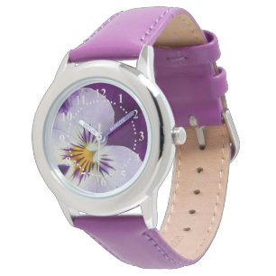 Montre Pansement blanc pourpre