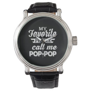 Montre Papa Cadeau Mon Favori Les gens m'appellent Papa