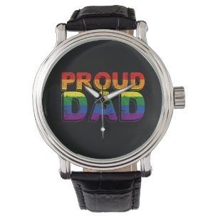 Montre Papa fière parent LGBT Papa fière de la fierté gay