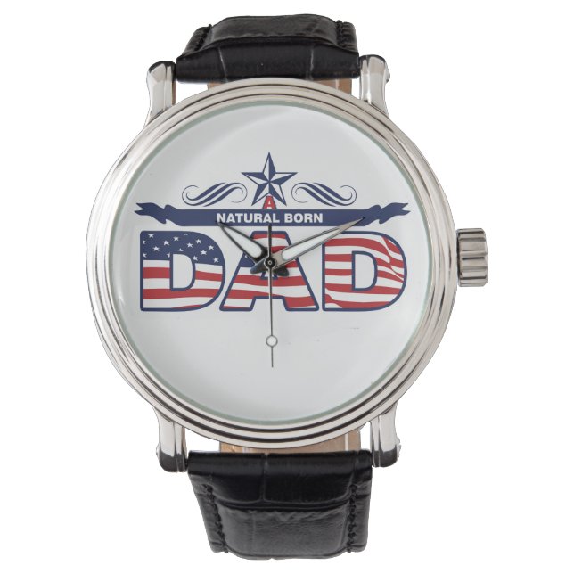 Montre Papa, père, un papa de naissance (devant)