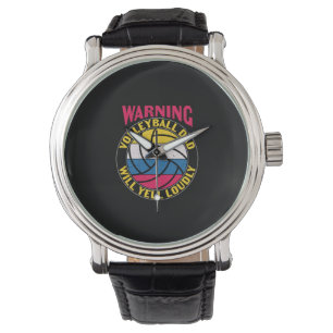 Montre Papa Volleyball Va hurler fort