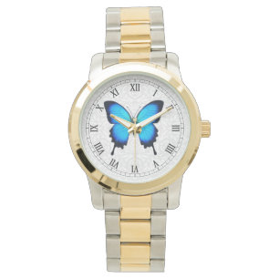 Montre Papilio Ulysses Blue Butterfly Watch