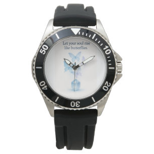 Montre Papillon de Cristal – Beauté de Gemme sur V