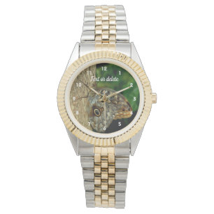 Montre Papillon d'hibou Brown sur l'arbre Nature personna