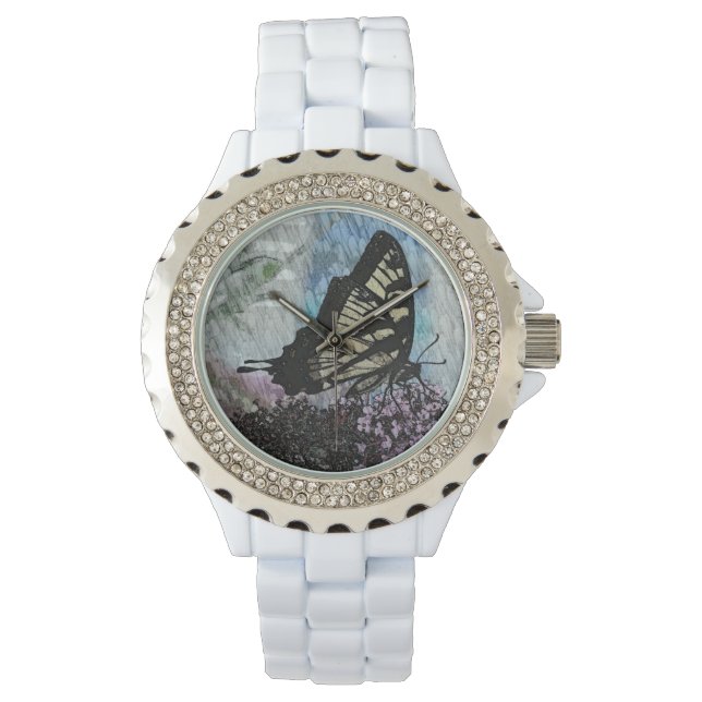 Montre papillon unique (devant)