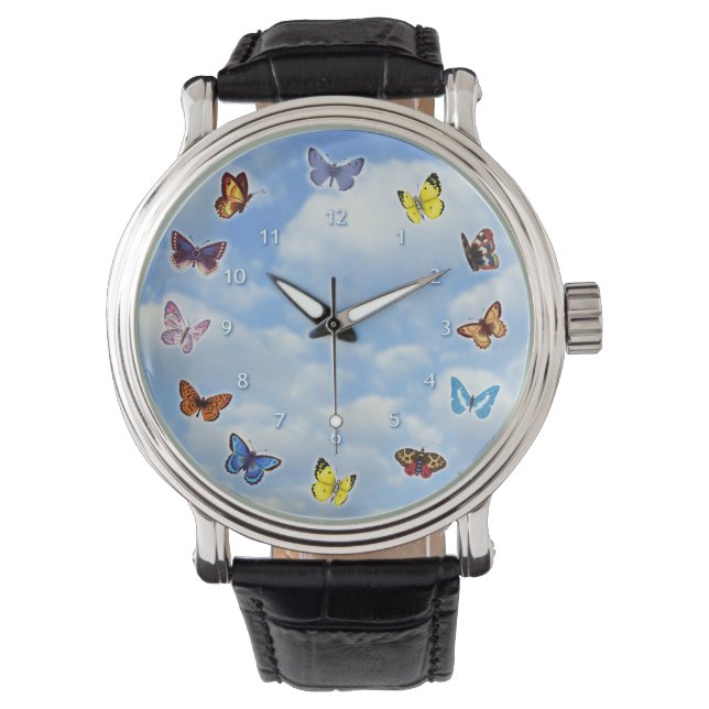 Montre Papillons (devant)