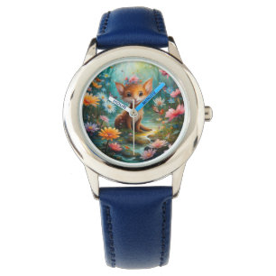Montre Papillons aux champignons magiques