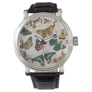 Montre Papillons Collection Antique Papillons