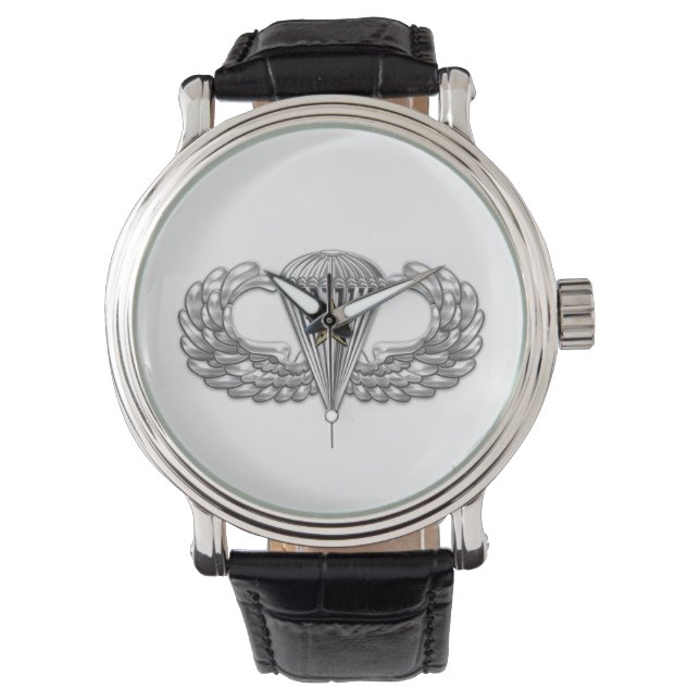 Montre Parachutiste de base aéroporté de l'armée avec l'é (devant)
