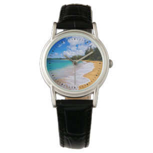 Montre Paradis tropical de la plage, Hawaï
