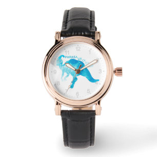 Montre Parasaurolophus bleu - Choisir la couleur arrière