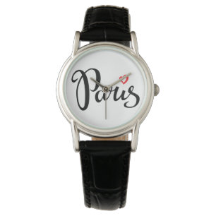 Montre Paris Brush Lettering