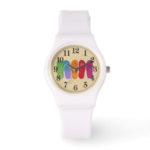 Montre Partie de plage de bascules de sandales