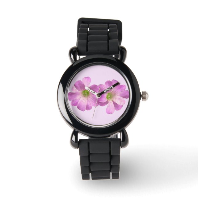 Montre Parties scintillant rose (Recto)