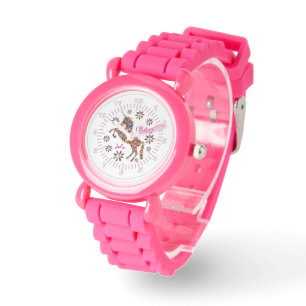 Montre Parties scintillant Unicorne magique Fille mignonn