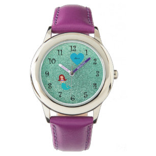 Montre Parties scintillantes nommées personnalisées de
