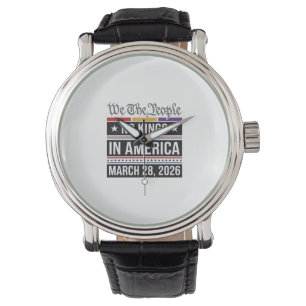 Montre Pas de rois en Amérique Chemise de protestation pa
