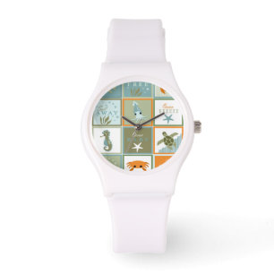 Montre Patchwork d'océan