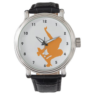 Montre Patinage orange;Patinage