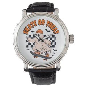 Montre Patinage ou traitement du fantôme Halloween