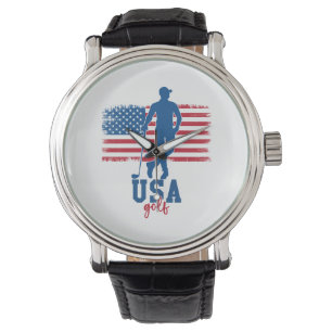 Montre Patriotic Golf USA