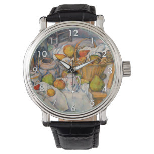 Montre Paul Cezanne - La vie morte avec panier