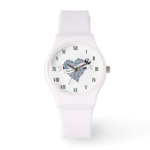 Montre Payer l'amour avec l'amour illustré proverbe portu