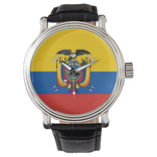 Montre pays drapeau équateur