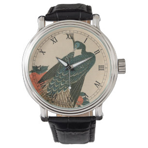 Montre Peacock and Peonies de Hiroshige, Art japonais