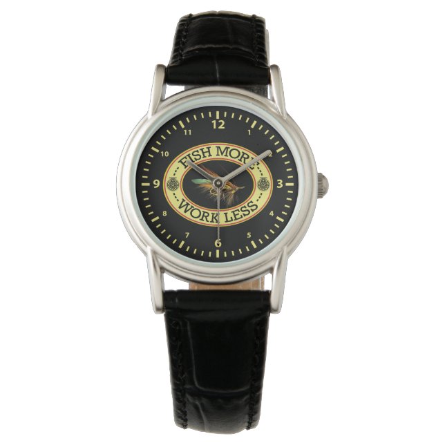 Montre Pêche à la mouche pour Saumon (devant)
