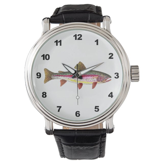 Montre Pêche à la truite arc-en-ciel (devant)