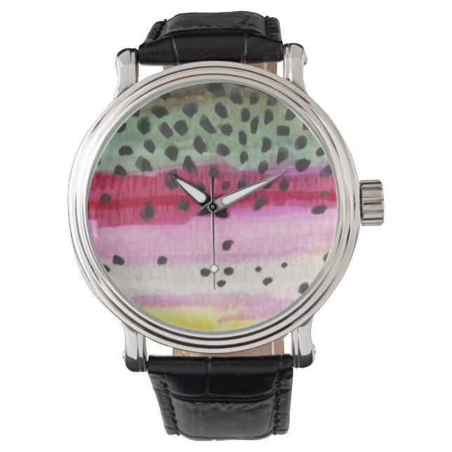 Montre Pêche à la truite arc-en-ciel (devant)