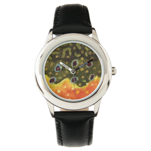 Montre Pêcheur de truites (devant)