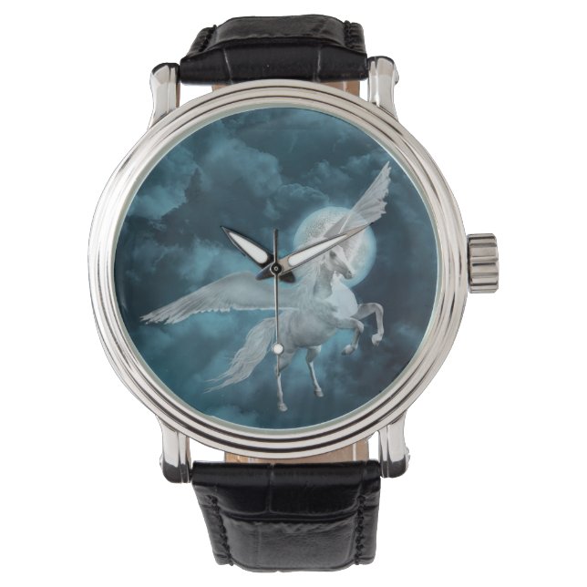 Montre Pegasus clair de lune (devant)