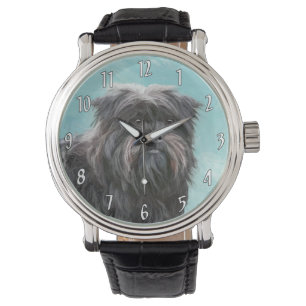 Montre Peinture Affenpinscher - Joli art original chien