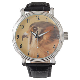 Montre Peinture américaine Kestrel - Art original pour oi