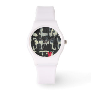 Montre Peinture d'alphabet par le Normand Wyatt
